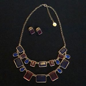Liz Claiborne Necklace & Earring Set